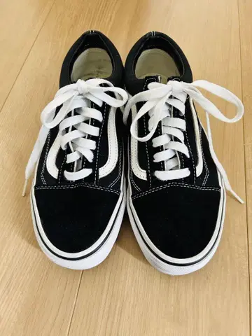 반스 스니커즈 반스 검정 블랙 22.5cm