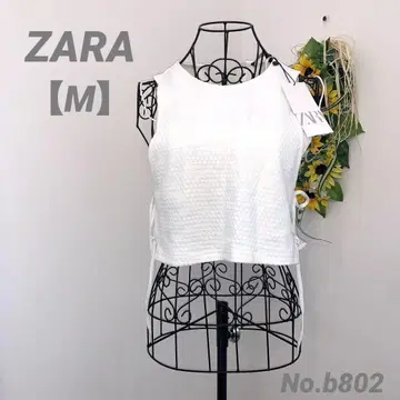 자라 ZARA 뷔스티에 튜브탑 2개 세트 M 화이트 귀여운 포코포코