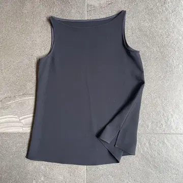 엠필 새상품급 네이비 탑 36
