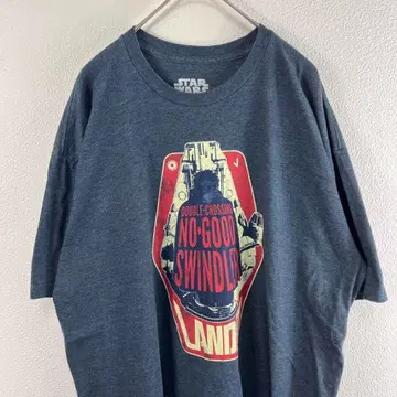 USA 구제 의류 star wars 스타 워즈 티셔츠 그레
