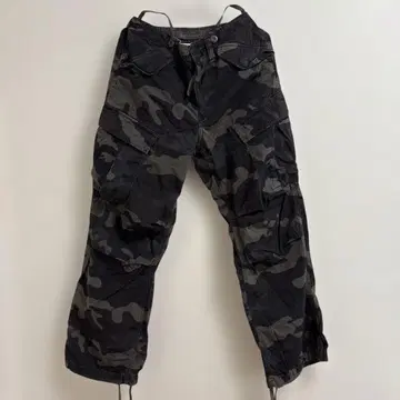 G-STAR RAW 립스탑 카고 팬츠 카모플라주 y2k 밀리터리