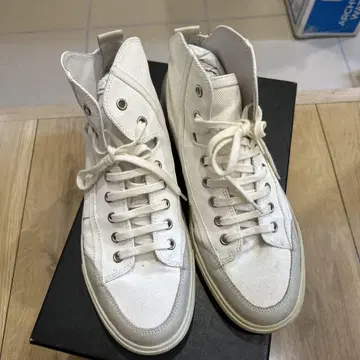 GIVEN VAN NOTEN QUA-934 WHITE 4i 가죽