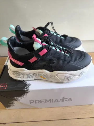 PREMIATA 프리미어 여성용 메쉬 스니커즈 37 vibram