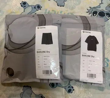 TENTAIL BAKUNE Dry M 사이즈 세트 남녀 공용