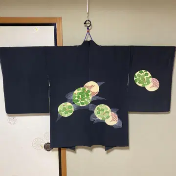 미사용 새상품 블랙 그림 겉옷 끈 포함