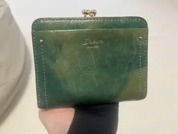 Dakota 두겹 지갑 페네로 다코타/블루그린 가마구치