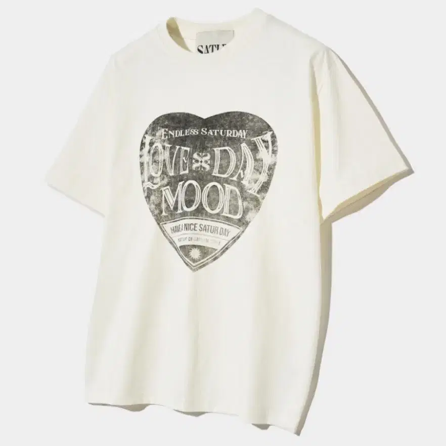 SATUR | 세터 Satur vahn T-shirt Saturday Retro Mood Graphic