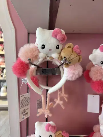 유니버셜 usj 키티 머리띠 퐁퐁 신상
