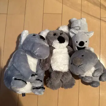 코알라 봉제 인형 4종 세트