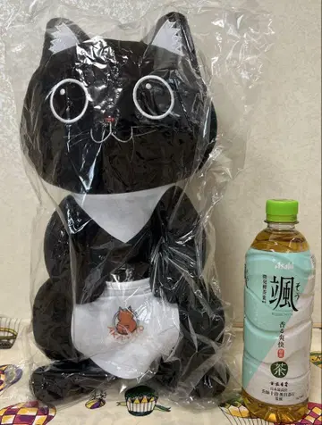 라멘 빨간 고양이 서브 BIG 봉제 인형