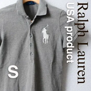 Ralph Lauren 랄프 로렌 피케 셔츠 여성용 S 사이즈 그레이
