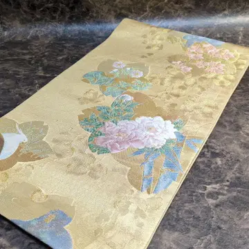 주라쿠 테이오 보라색 후쿠로 오비
