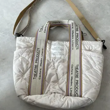 THEATRE PRODUCTS 퀼팅 숄더백