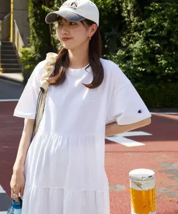 Champion 프릭스 스토어 티어드 원피스 택 포함 새상품