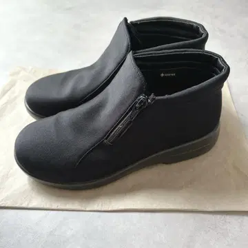 방수 숏부츠 24 EEE 블랙 와이드 TOP DRY GORE-TEX