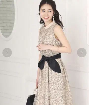 부즈루드 하이넥 전체 레이스 롱 원피스