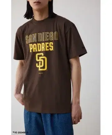 AZUL NEWERA MLB SBC 샌디에고 패드레스 티셔츠 FREE