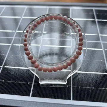 잉카 로즈 비즈 팔찌 약 4mm