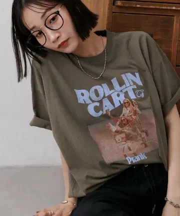 새상품 디스코트 유니섹스 피그먼트 모듬 락 티셔츠