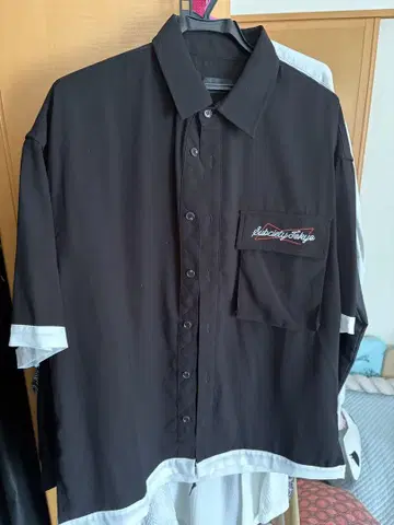 Subciety 반팔 셔츠 L 사이즈 블랙