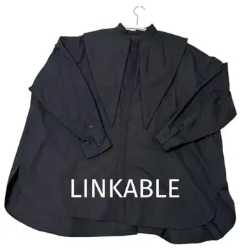 LINKABLE 린카블 피코 컬러 블라우스 black