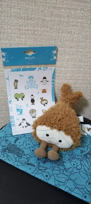 2025 신상 jallycat fish 물고기 봉제 인형 제리 캣