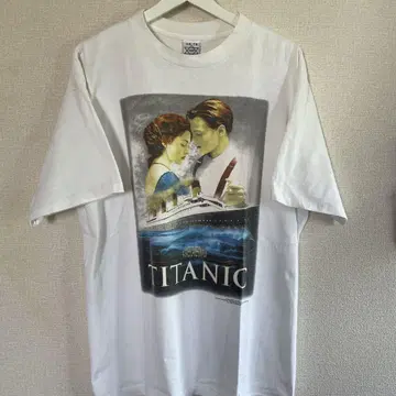 90s 타이타닉 공식 영화 티셔츠 TITANIC 빈티지