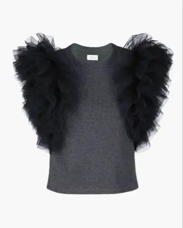 bibiy 상의 bibiy MICHAELA TULLE TOP
