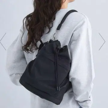 UNITED ARROWS 하스이 포켓 드로스트 백