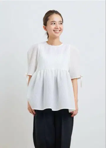yori 후쿠레 블라우스 미사용 새상품