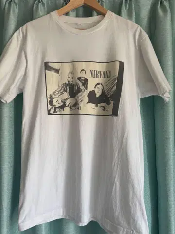 90년대 Nirvana 빈티지 티셔츠