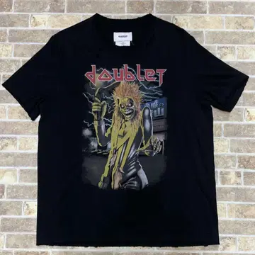 doublet 더블렛 "AOYAMA" ROCK T-SHIRT 22ss