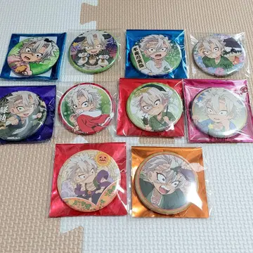 귀멸의 칼날 ufotable 시나즈가와 사네미 캔뱃지 세트