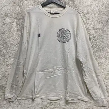 FLAGSTUFF 멘산 긴팔 티셔츠 XL 사이즈 화이트