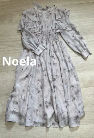 Noela 플라워 프린트 롱 원피스