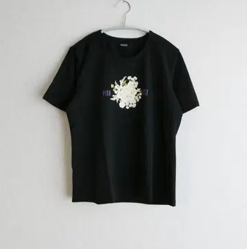 PINK HOUSE 핑크하우스 꽃무늬 프린트 반팔 티셔츠 티셔츠