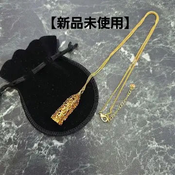 미사용 새상품 호라이 관음 로켓 목걸이 수정원 펜던트 탑