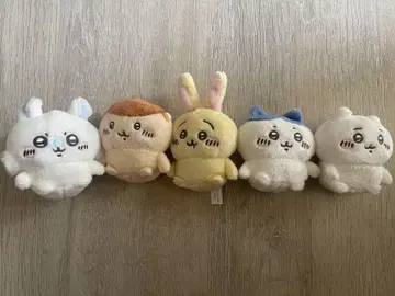 컴프 치이카와 (먼작귀) 앉은 봉제 인형 전 5종 가챠 하치와레 토끼