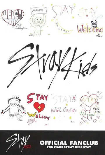 Stray Kids FC 가입 혜택 엽서