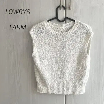 LOWRYS FARM 니트 백 버튼 베스트