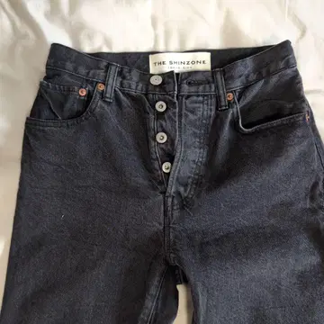 THE SHINZONE GENERAL JEANS 블랙 사이즈 32
