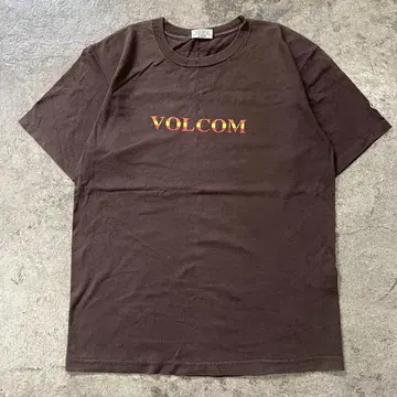 90s VOLCOM 볼콤 티셔츠 L 올드 서핑 브라운