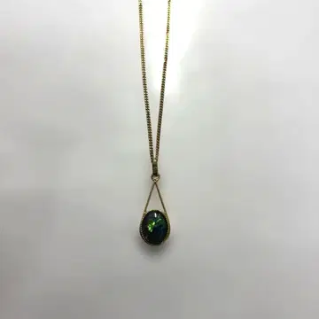 오팔? 드롭형 925 목걸이