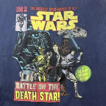STAR WARS 스타 워즈 티셔츠 배틀 오브 데스 스타