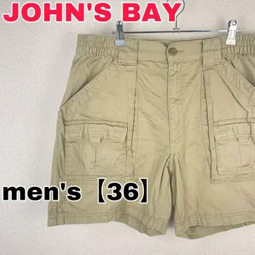 Z314 [ST JOHN'S BAY] 숏 팬츠 [남성용 36] 카키