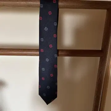 STEFANO CAU 기하학 패턴 넥타이