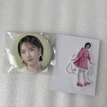 KARA 랜덤 토이 KARASIA 지영 캔뱃지 스티커 세트