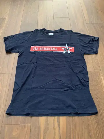 90's 챔피온 USA BASKETBALL 티셔츠 M 네이비
