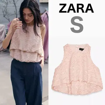 미사용 새상품 ZARA 벌룬 쉐이프 상의 S