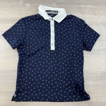 & Ralph Lauren RLX 네이비 폴로 셔츠 XS